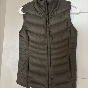 The North Face Khaki Puffer Jacket